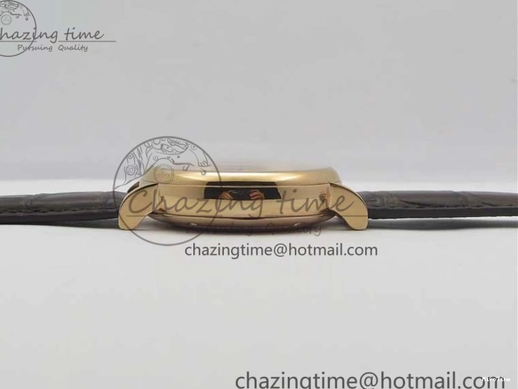 MIROTIME 0711 Efficient Portofino Chrono RG ZF 1:1 Best Edition White Dial on Brown Leather Strap A 7151